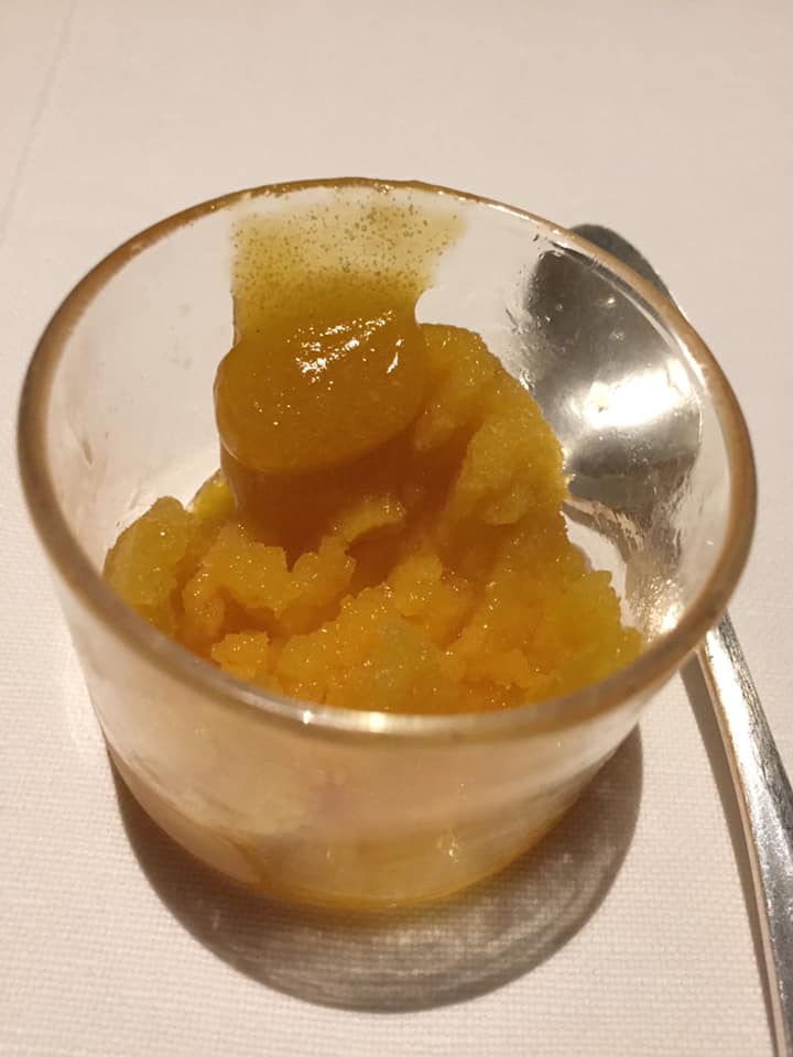 Tordomatto Roma,pre dessert al frutto della passione