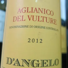 D’Angelo - Aglianico del Vulture 2012