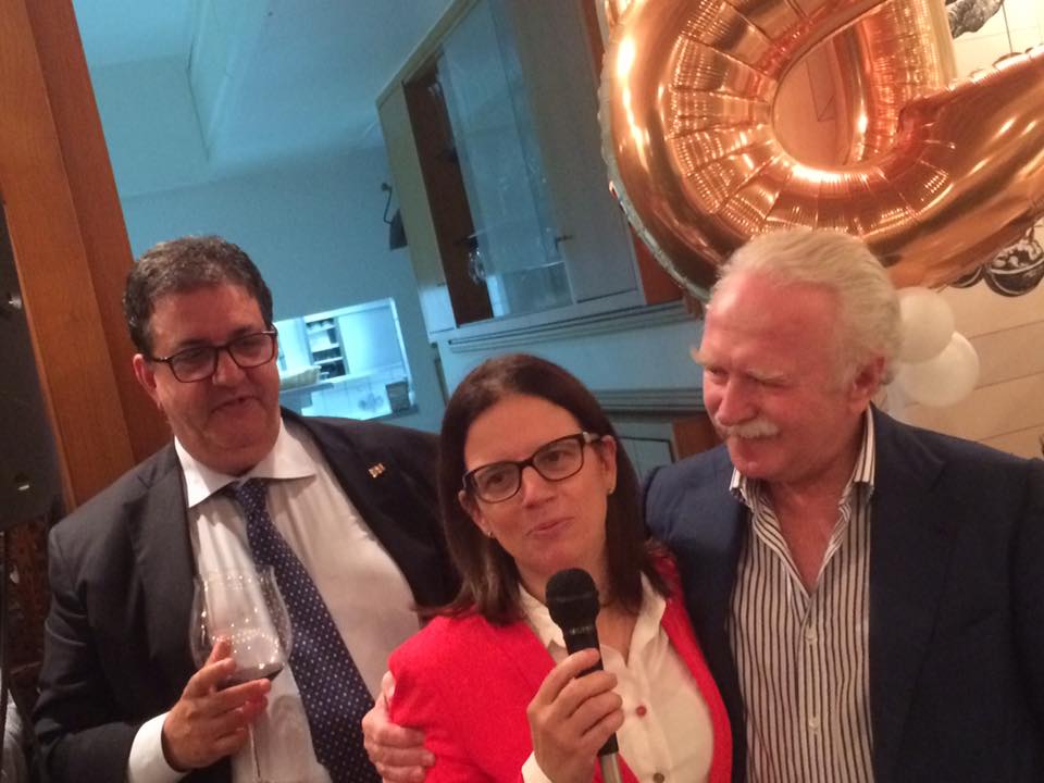 Taverna del Capitano, con Mariella Caputo e Guido Barendson