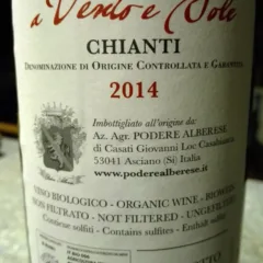 A Vento e Sole, Chianti Docg 2014, Podere Alberese
