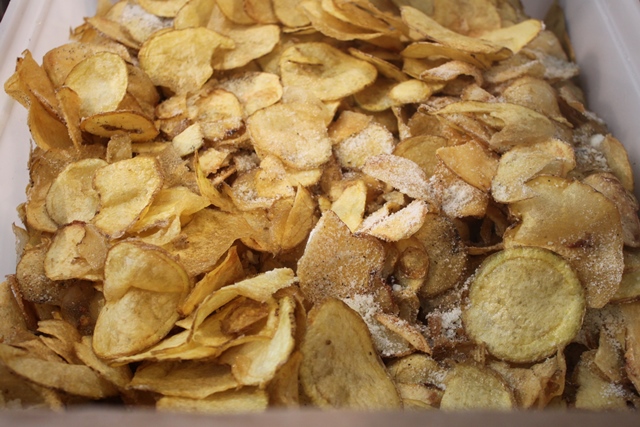 Cacio e pepe Festival da Eataly - Chips cacio e pepe de Er Suppli' di Alari