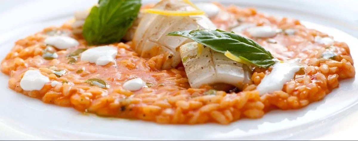 Cantina di Triunfo, risotto di Marco Di Martino