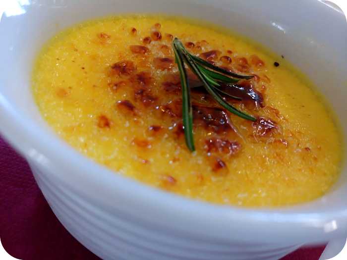 Creme brulee -Taverna Cacciatore Castiglione dei Pepoli