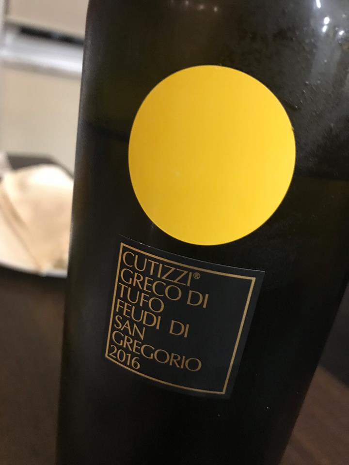 Cutizzi 2016 Greco di Tufo