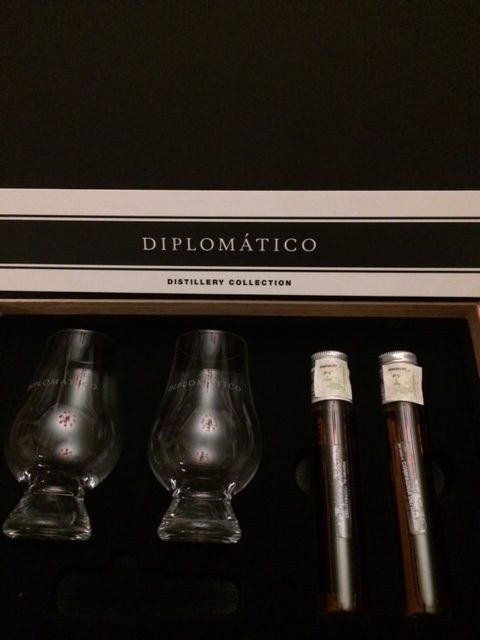 Distillery Collection provette di Rum N-1 e N-2 Diplomatico