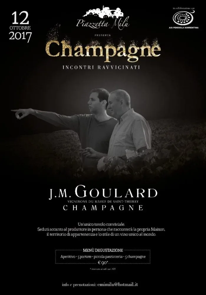 Evento Piazzetta Milu' Champagne