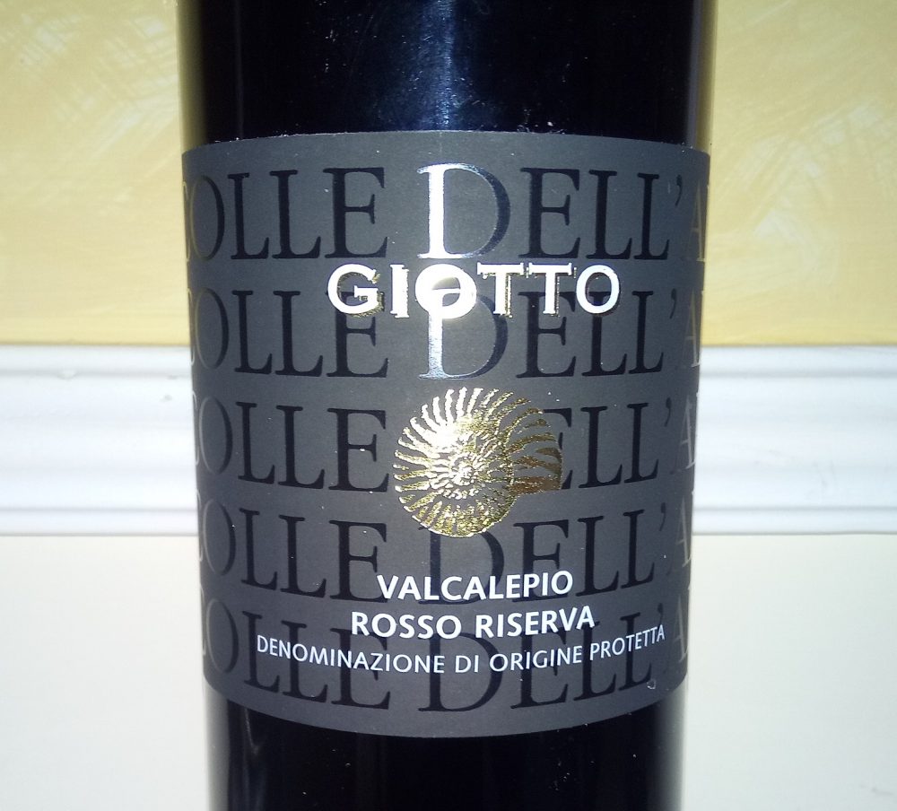 Giotto Valcalepio Rosso Riserva Dop 2012 Azienda Gotti Lucia