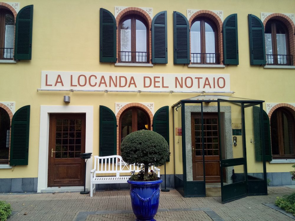 La Locanda del Notaio, ingresso