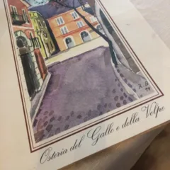 Osteria del Gallo e della Volpe, il menu