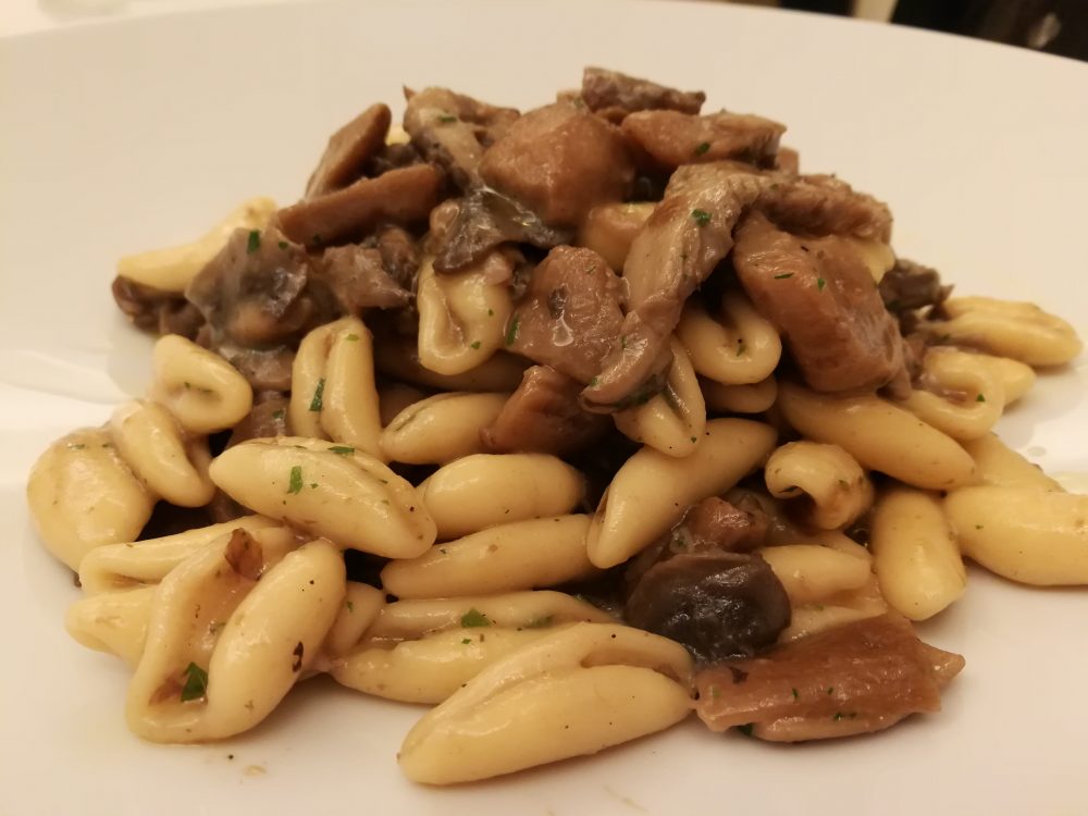 Palazzo Vittoli - I Cavatelli ai porcini