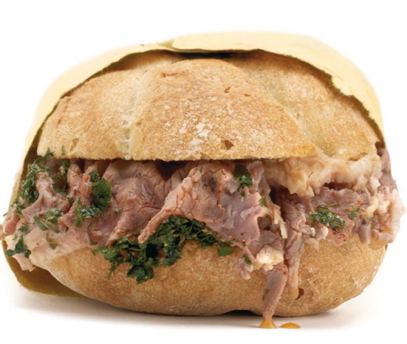 Panino con il lampredotto