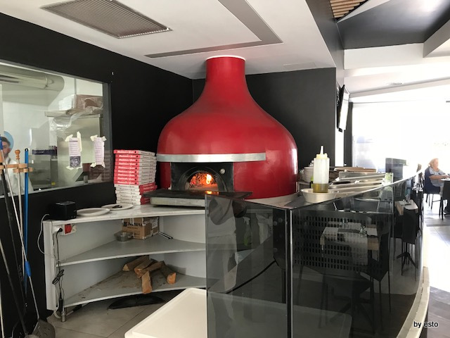 Pizzeria Agorini a Frattamaggiore il forno