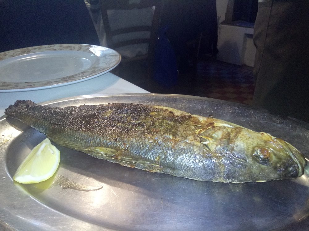 Trattoria Bjrot - Branzino alla brace