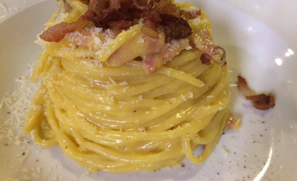 Trattoria Da Danilo, la carbonara