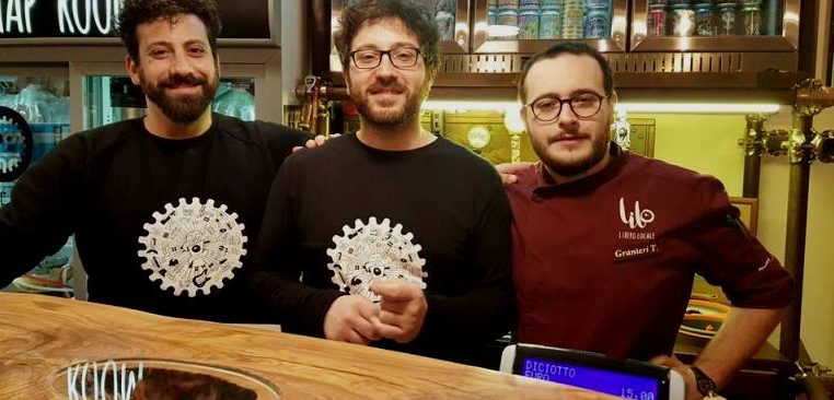 Lilo Libero Locale, da sinistra Antonio Esposito, Daniel Esposito e Tony Granieri