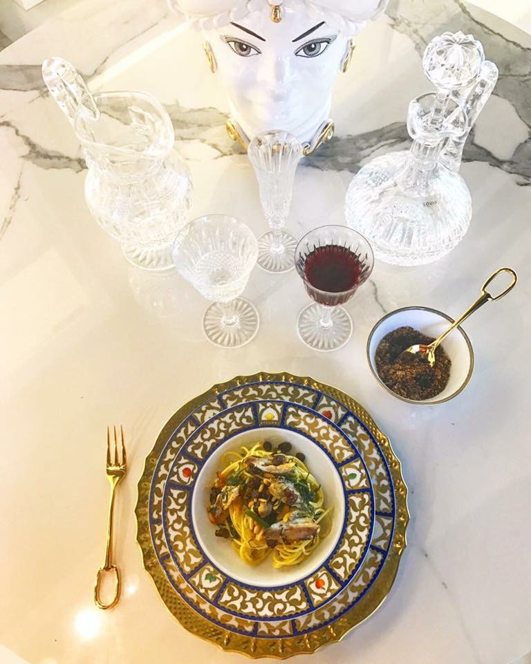 'A pasta che sardi e 'u finuccieddu