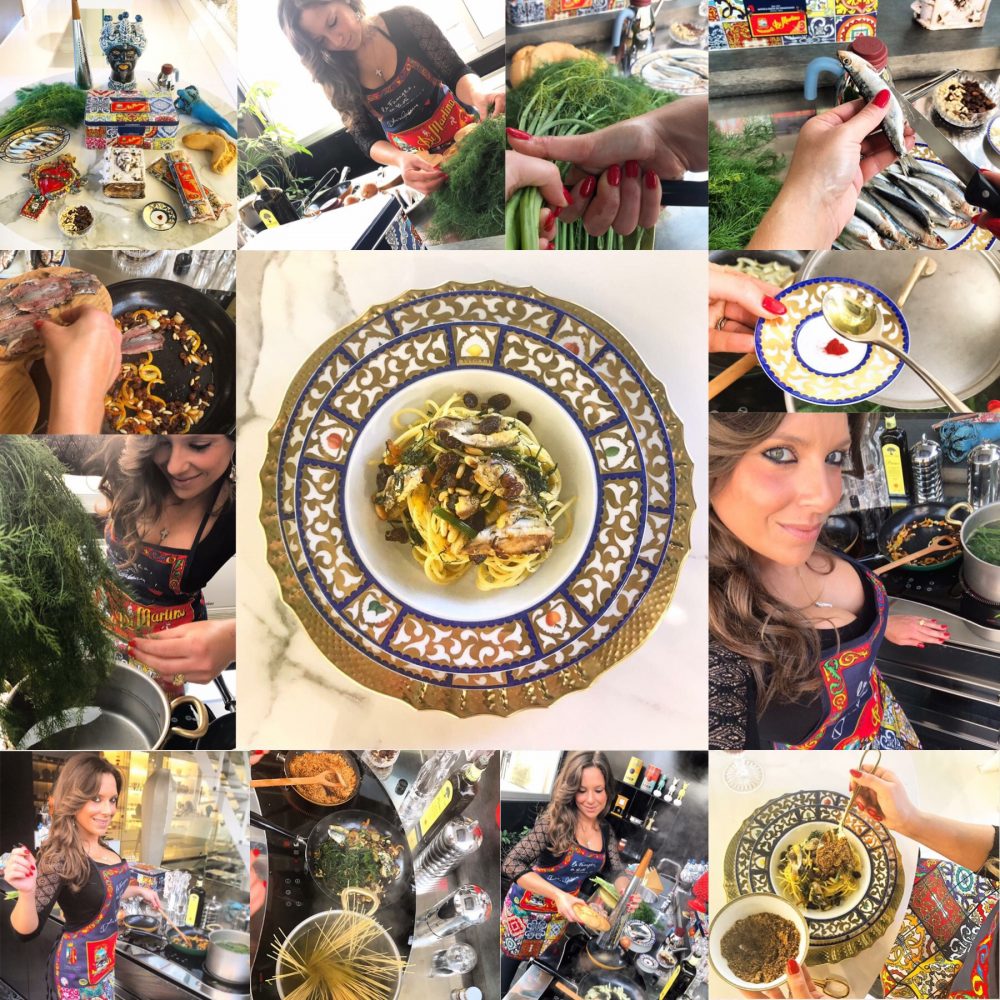 'A pasta che sardi e 'u finuccieddu