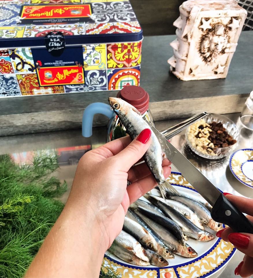 'A pasta che sardi e 'u finuccieddu