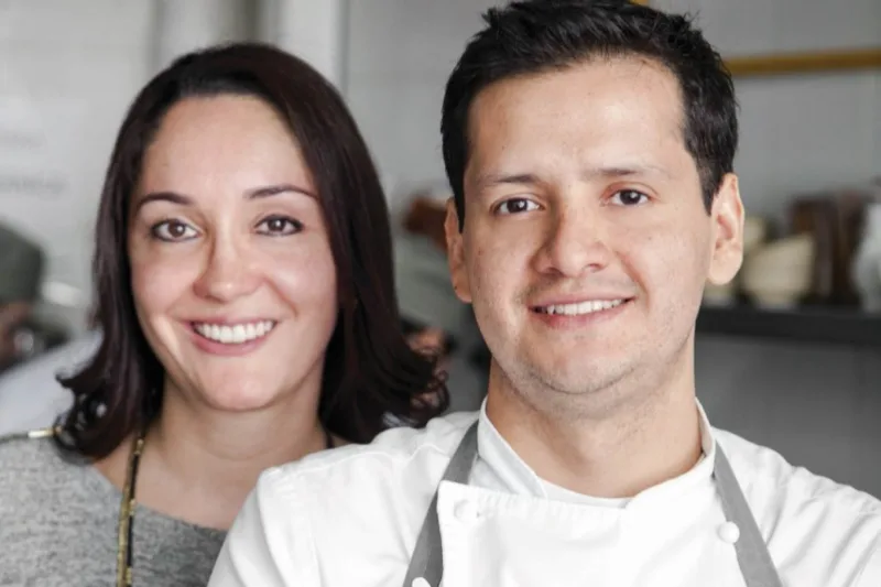 Alejandra Flores e Jorge Vallejo