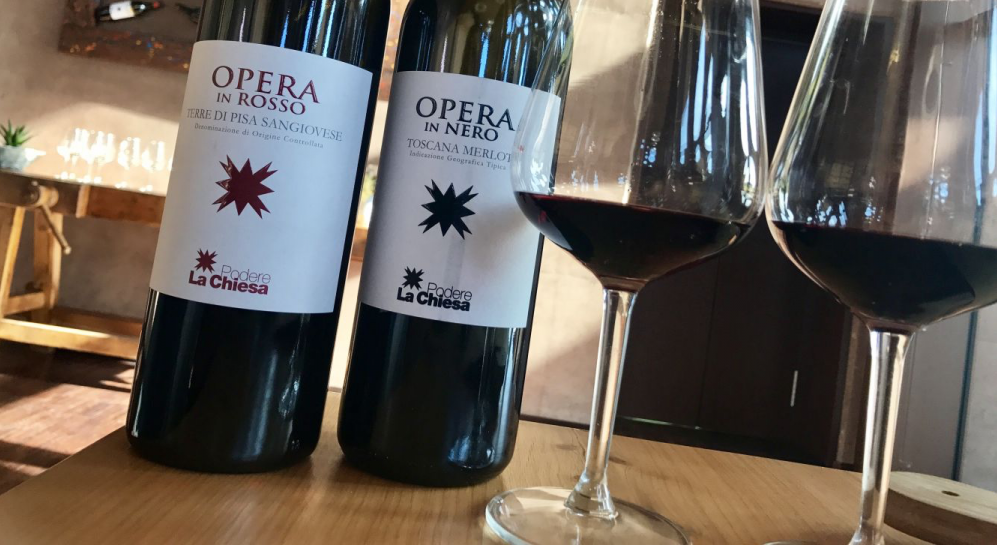 Opera in Rosso 2012 Terre di Pisa DOC - Opera in Nero 2012 Toscana Merlot IGT