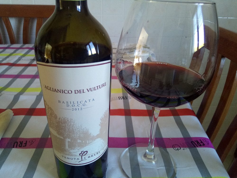 Aglianico del Vulture Basilicata Docg 2012 Tenuta I Gelsi