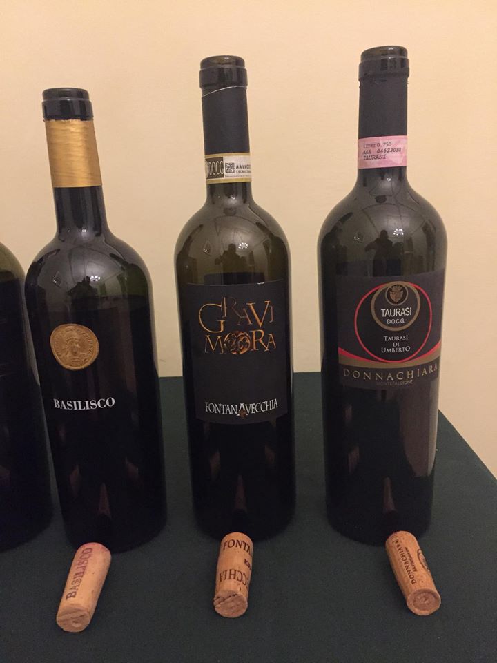 Aglianico Donnachiara, Basilisco e Fontanafredda