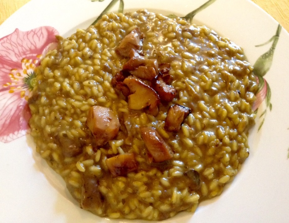 Buona Condotta, Ornago, risotto con funghi porcini freschi e secchi