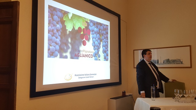 Grottaferrata, viaggio nell’Aglianico