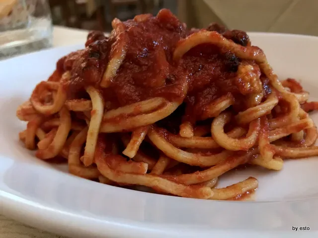 Trattoria Masella curriul con ragù di cinghiale noci e pecorino