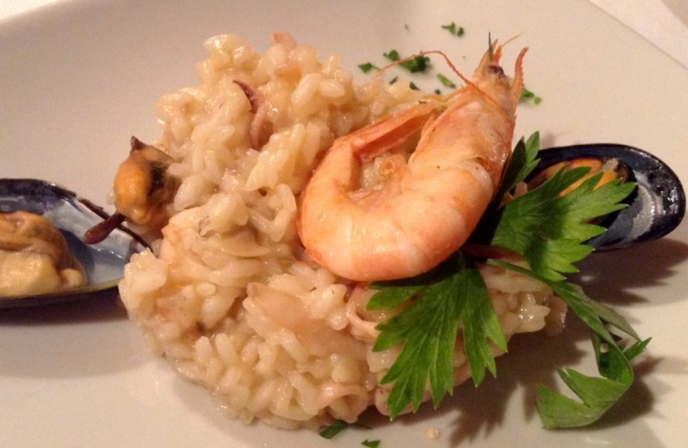 Le Macine, Marina di Ascea, risotto alla pescatora