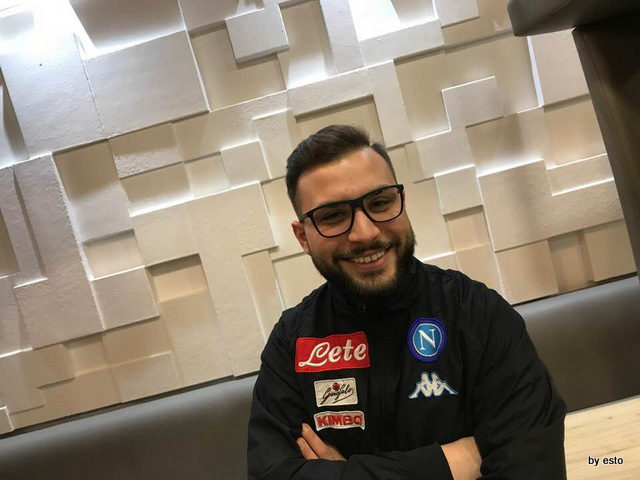 Nino Pannella nella nuova pizzeria 7Bis