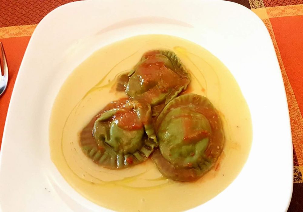 Osteria Gagliardi, ravioli