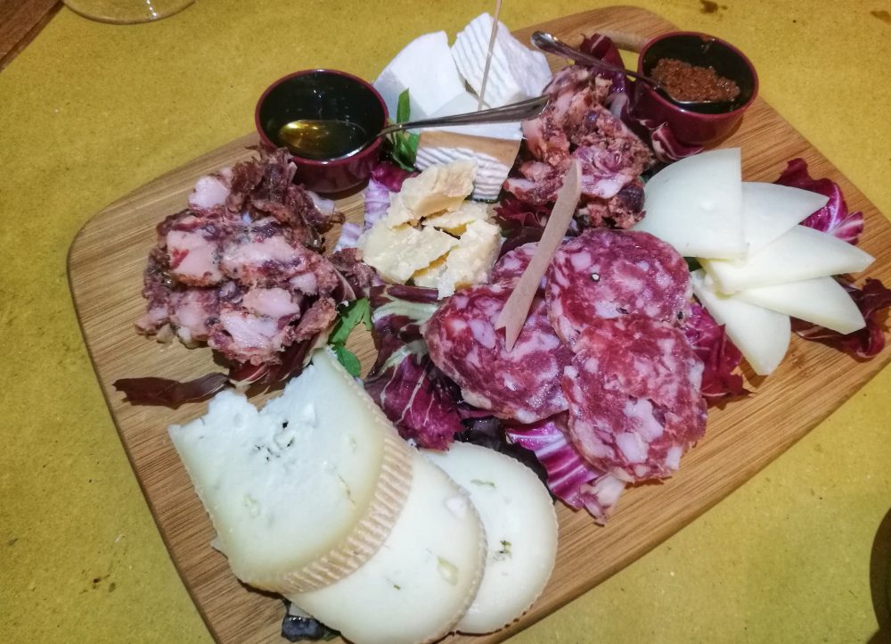 Piccerelle - Il tagliere di salumi e formaggi