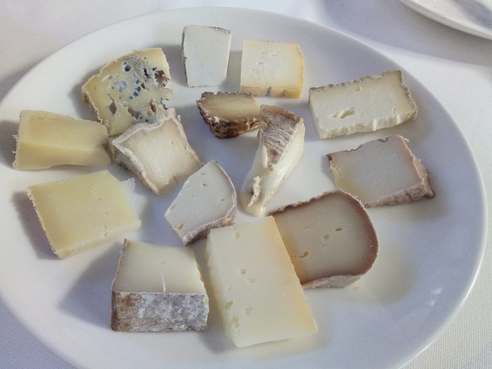 Ristorante La Piana, Vasto assortimento di formaggi misti lombardi