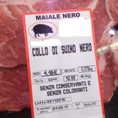 Carne di suino nero dubbia