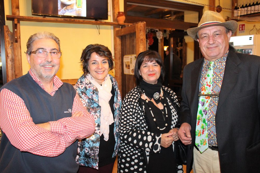 La Baccaliata III – amici e l’immancabile Luciano di Meo salutano Antonio Ruggiero