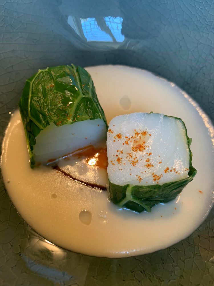 Cetaria - Baccala', verza e letto di fagioli e ‘nduja