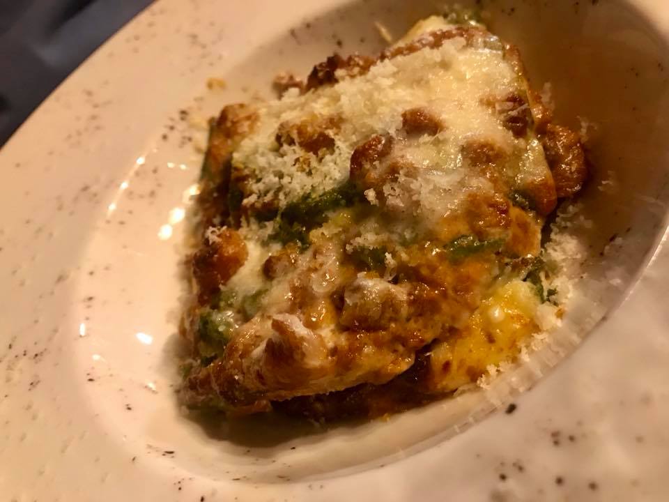 Antica Osteria del Mirasole, lasagne