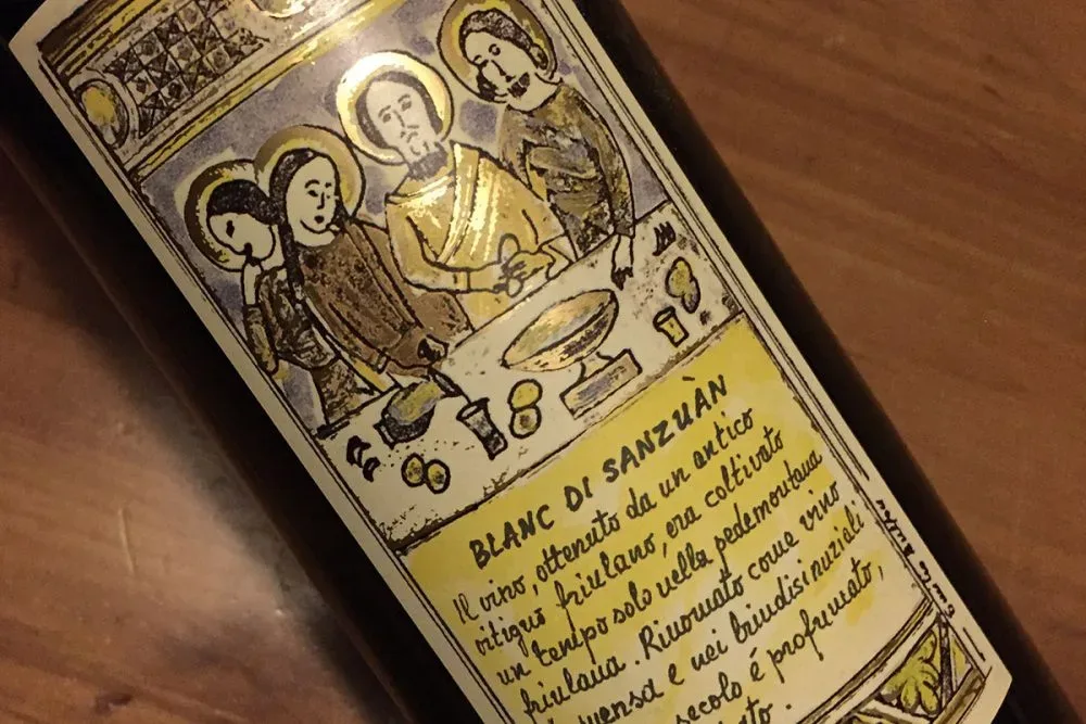 Blanc di Sanzuan 2016 Emilio Bulfon