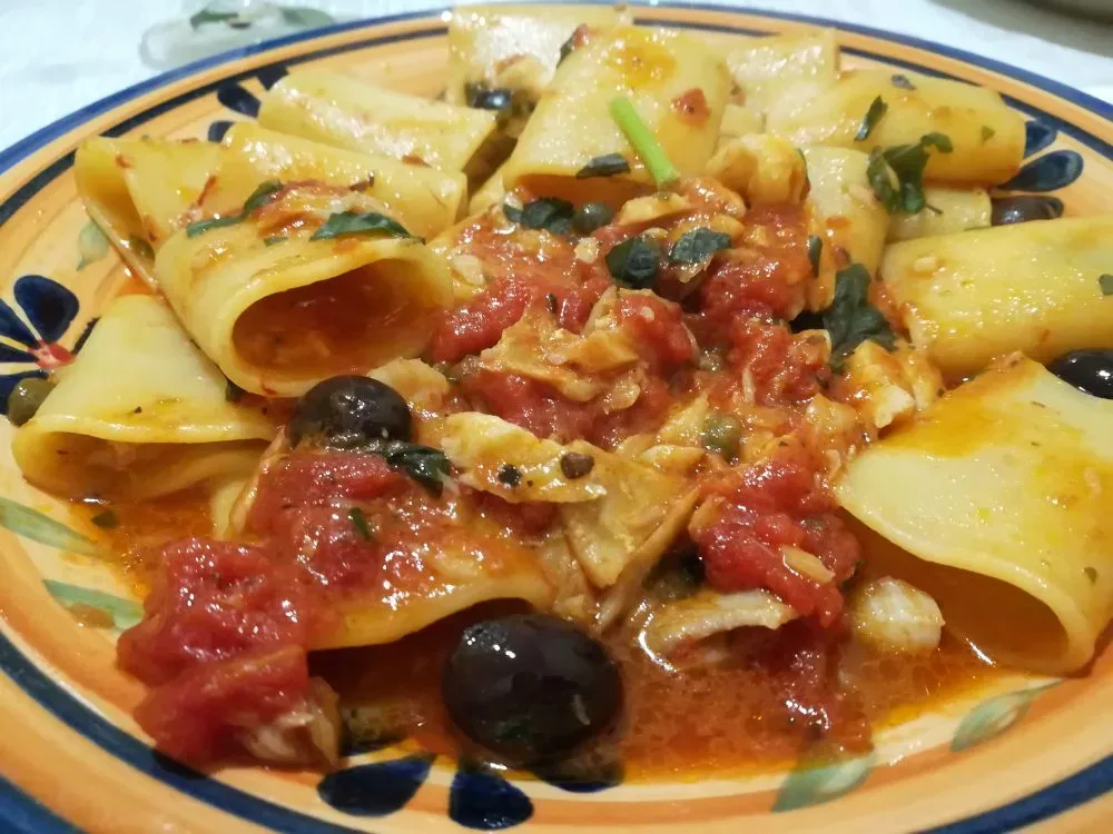 Trattoria Bizzarro - Paccheri con Stoccafisso