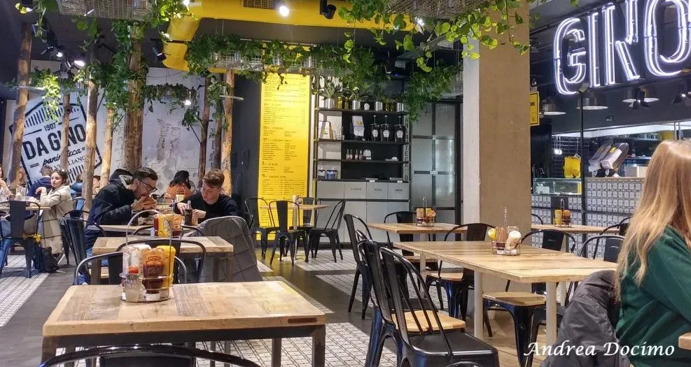 Paninoteca Da Gino a San Vitaliano. La sala