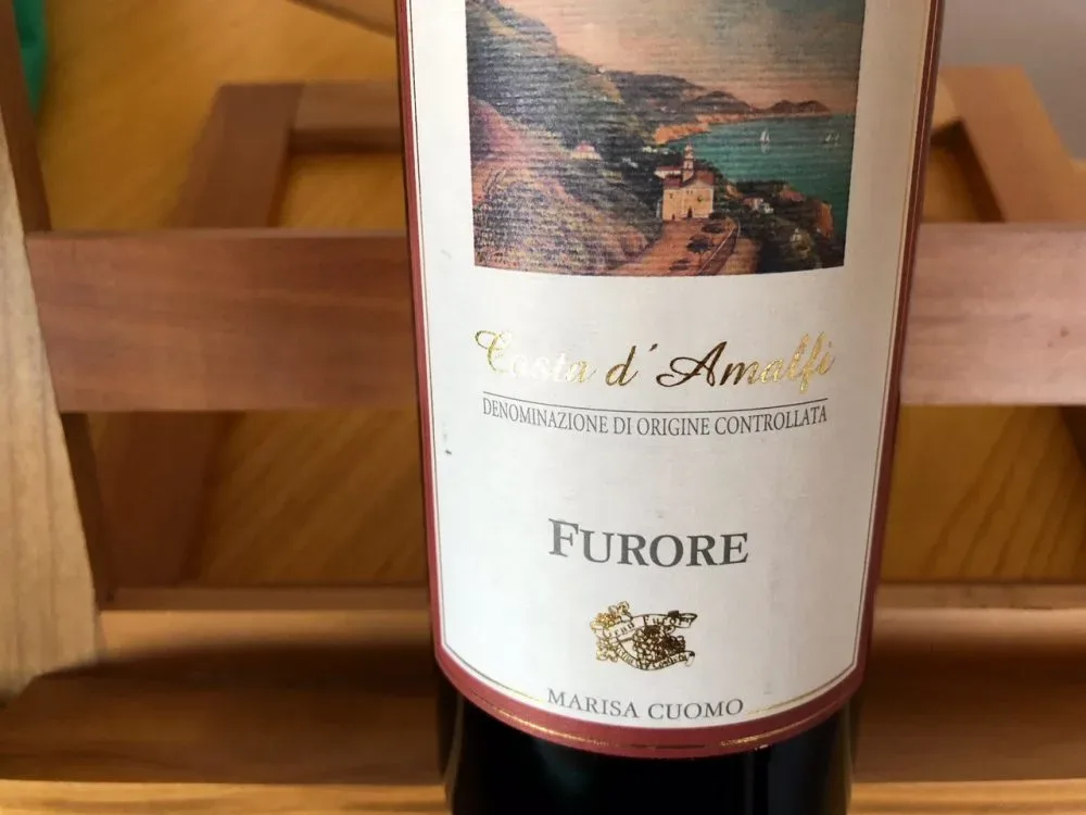 Costa d’Amalfi, Furore Rosso 2014, Marisa Cuomo