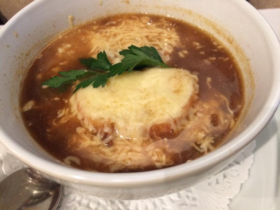 Gai Moulin Bistro, soupe d'oignon