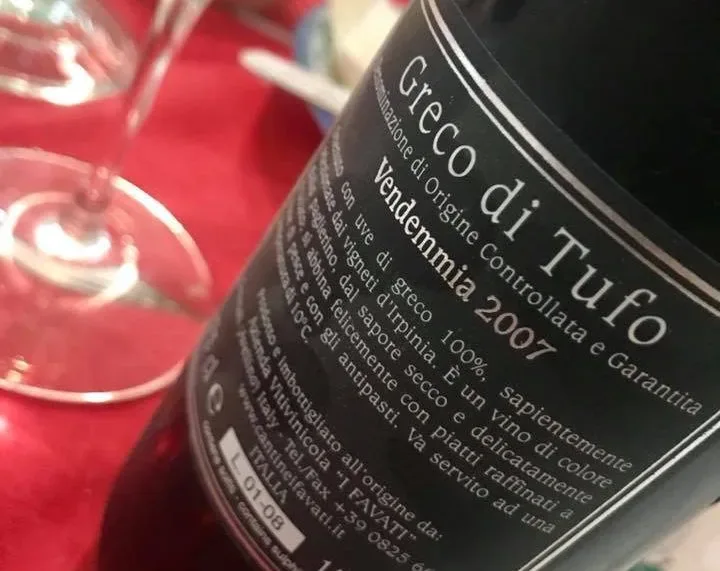 Terrantica Greco di Tufo I Favati