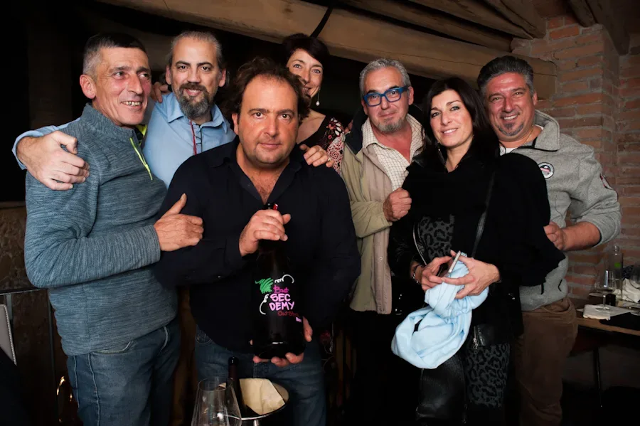 Il patron, i Del Bono e i vignaioli di Pieve de Pitti e L'Altradonna