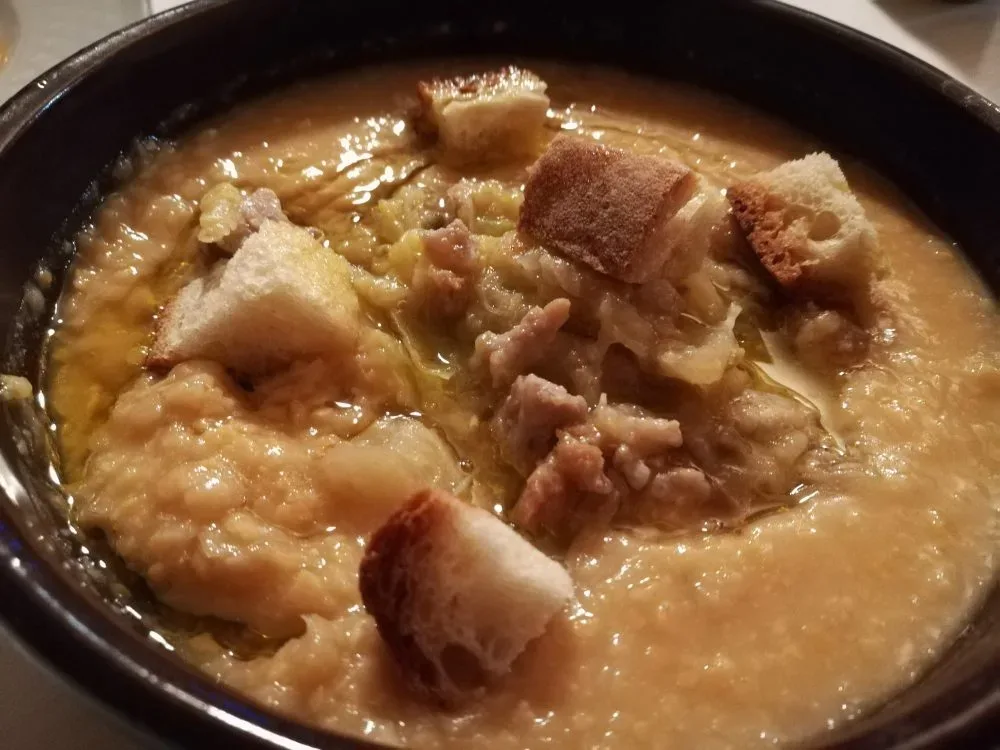 Le Fontanelle - La Zuppa di Ceci, Verza e Salsiccia