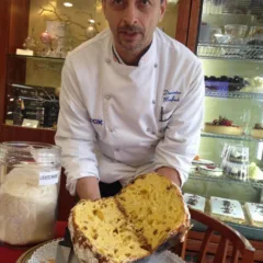 Pasticceria D’Elia - panettone aperto
