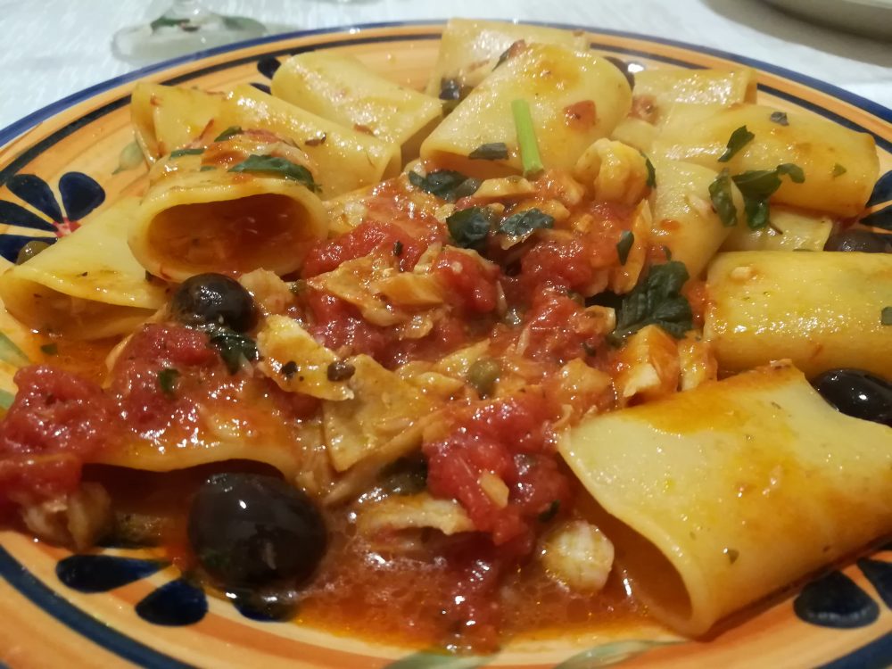 Trattoria Bizzarro - Paccheri con Stoccafisso