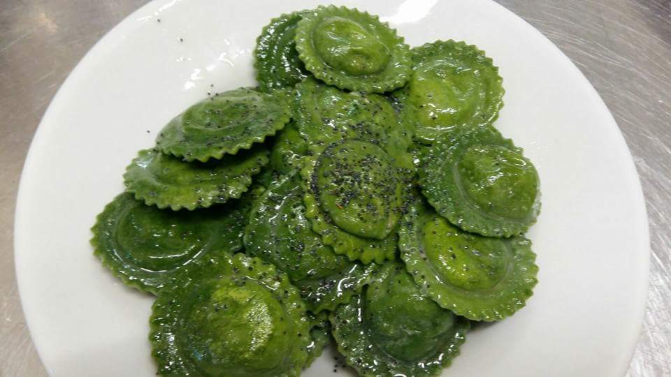 Trattoria da Savino - ravioli verdi