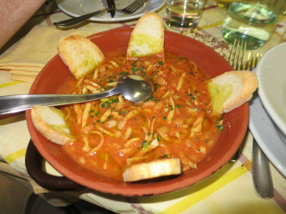 Trattoria da Savino - zuppette seppie e fagioli